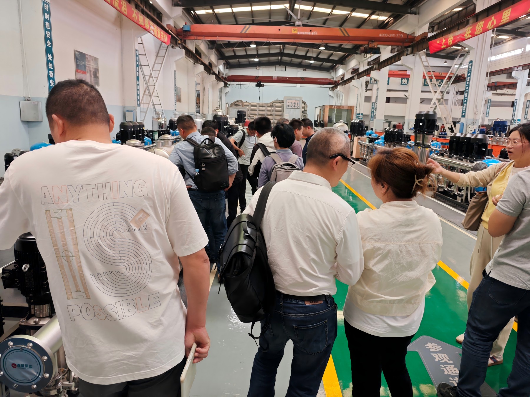 【世環(huán)通企業(yè)游學】走進連成泵業(yè)集團，解碼創(chuàng)新科技×綠色智造雙引擎-